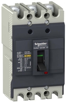 Изображение товара Автоматический выключатель Schneider Electric EZC100N3075