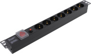фото Блок розеток Exegate ServerPro PDU-19H702 Al-7S-C14-SW-O