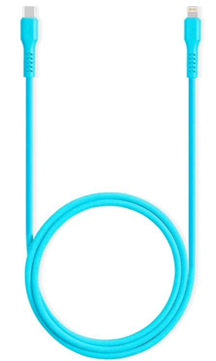 

Кабель TTEC 2DK60NM USB-C - Lightning Charge&Date Cable. Длина: 120 см. Цвет: неоновый голубой, 2DK60NM