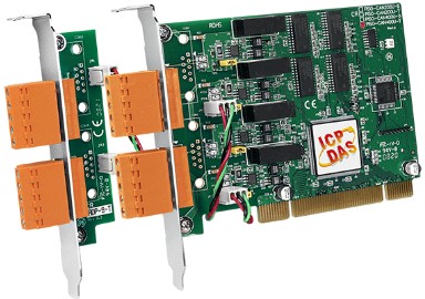

Плата ICP DAS PISO-CAN400U-T CR 4-Port Isolated Protection Universal PCI CAN Card with 5-Pin Screw Terminal Connector, PISO-CAN400U-T CR
