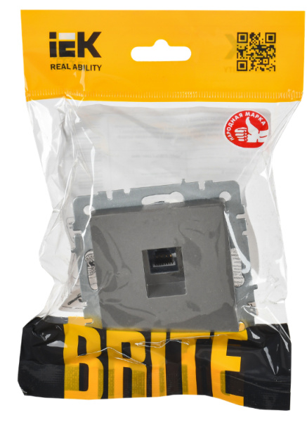 фото Розетка компьютерная  IEK BR-K10-2-K46 в Уфе
