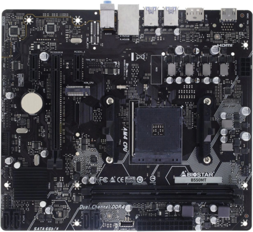 фото Материнская плата mATX Biostar B550MT