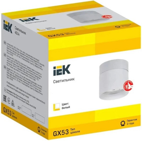 фото Светильник точечный IEK LT-UPB0-4014-GX53-1-K01 в Перми