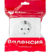 фото Розетка с заземлением EKF EWR16-028-10