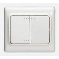 

Выключатель Legrand 782102 Kaptika белый 2-клавишный, 782102