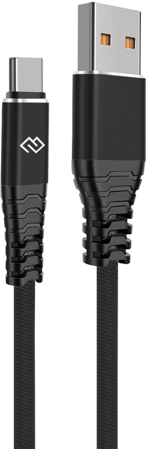 

Кабель интерфейсный Digma DG-USBA-С-1M-27W USB (m)-USB Type-C (m) 1м черный, DG-USBA-С-1M-27W