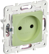 фото Розетка без заземления IEK SK-R10-10-K06