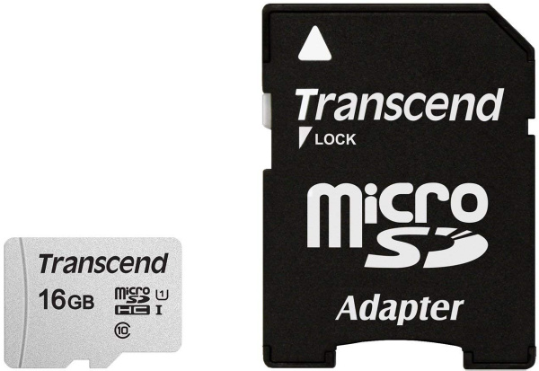 фото Карта памяти MicroSDHC 16GB Transcend TS16GUSD300S-A в Уфе