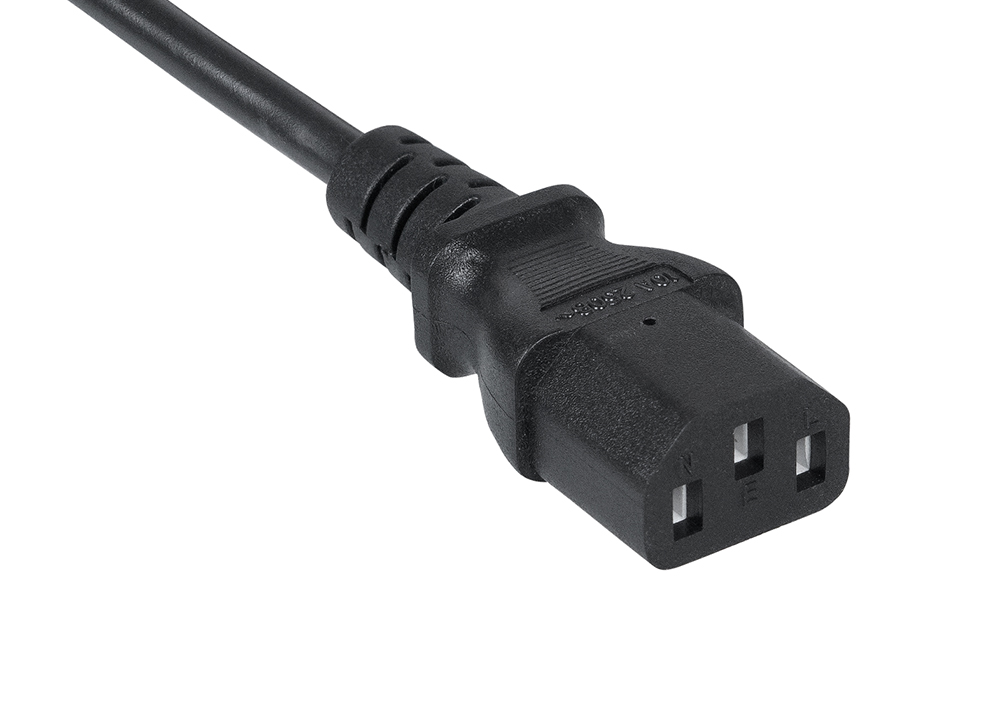 

Кабель питания Cabeus PC-189-VDE-1.0-5M монитор-компьютер IEC 320 C13 - IEC 320 C14 (3x1.0), 5 м, PC-189-VDE-1.0-5M