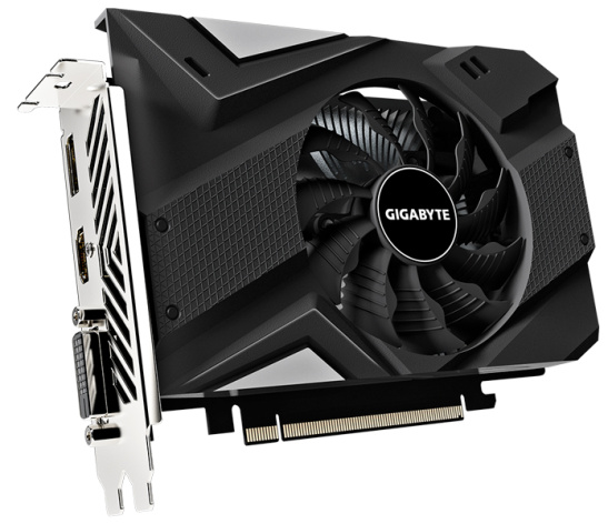 фото Видеокарта GIGABYTE nVidia GeForce GTX 1650, 4 ГБ GDDR6, [GV-N1656OC-4GD 2.0]