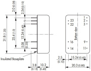 фото Преобразователь TRACO POWER THD 12-2412WI