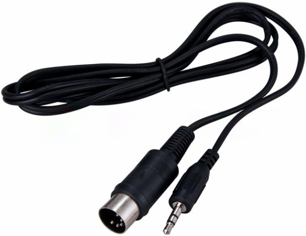 Изображение товара Кабель Rexant 17-2502-4 3.5 мм Stereo - DIN 5PIN 1.2 м аудиокабель