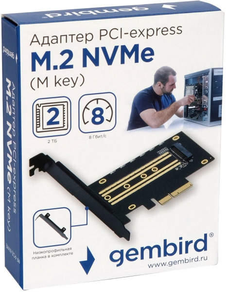 фото Адаптер  Gembird MF-PCIE-NVME в Перми