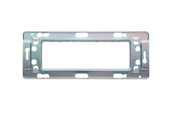 Изображение товара Суппорт Eurolan 16S-00-06WT металл серия 45 модуль 6 серый