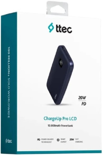 фото Аккумулятор внешний TTEC ChargeUp Pro LCD в Челябинске