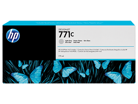

Картридж HP B6Y14A 775ml Light Gray Ink Cartridge, B6Y14A