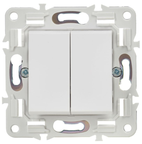 фото Переключатель двухклавишный  IEK SK-V23-0-10-K01 в Ростове-на-Дону