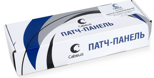 фото Патч-панель  Cabeus PL-12-Cat.5e-WL-Dual IDC в Самаре