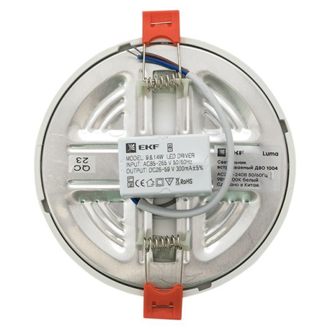 фото Светильник светодиодный встраиваемый EKF DLL-1004-9-2700 в Екатеринбурге