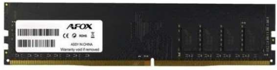 

Модуль памяти DDR4 8GB Afox AFLD48FH1P PC4-21300 2666MHz CL15 1.2V retail, AFLD48FH1P