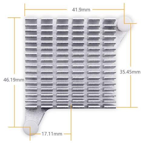 фото Радиатор Orange Pi 5 Plus Heat Sink в Самаре