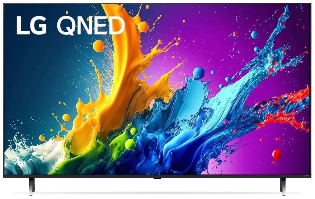 

Телевизор LED LG 43QNED80T6A.ARUB 43"/черный титан/4K Ultra HD/60Hz/DVB-T/DVB-T2/DVB-C/DVB-S/DVB-S2/USB/WiFi/Smart TV (RUS), 43QNED80T6A.ARUB
