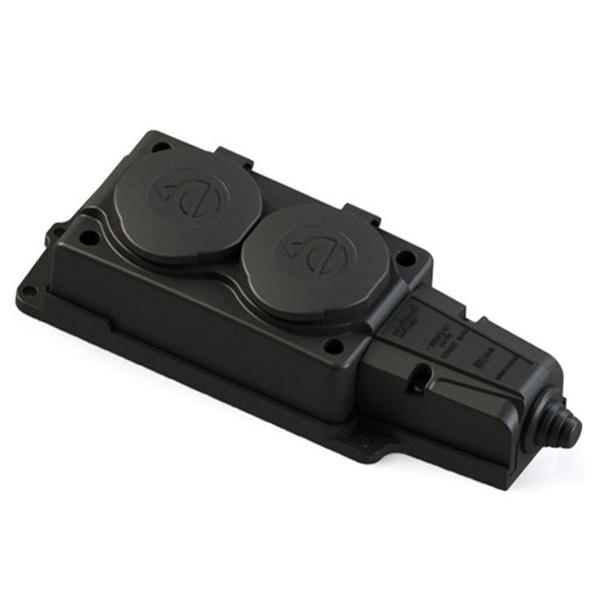 

Колодка Systeme Electric MST4102BK MultiSet 2х розетка 2К+З каучуковая 16А/250В IP44 черная, MST4102BK