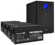 фото Комплект Exegate SineTower SZ-5000.LCD.AVR.2SH.1C13.T.RJ.USB