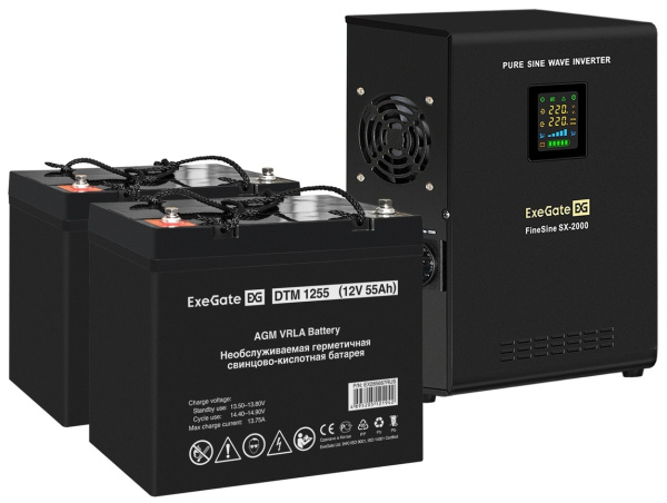 фото Комплект  Exegate FineSine SX-2000.LCD.AVR.2SH в Омске