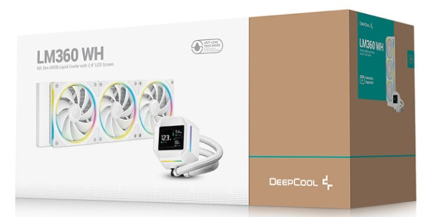 фото Система охлаждения жидкостная Deepcool LM360 WH