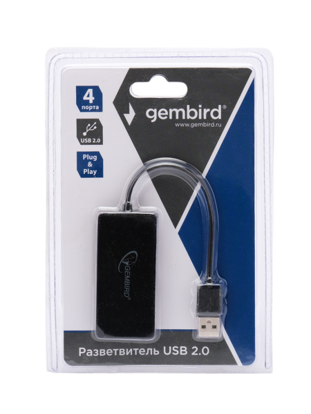 фото Разветвитель USB 2.0 Gembird UHB-U2P4-03 в Уфе