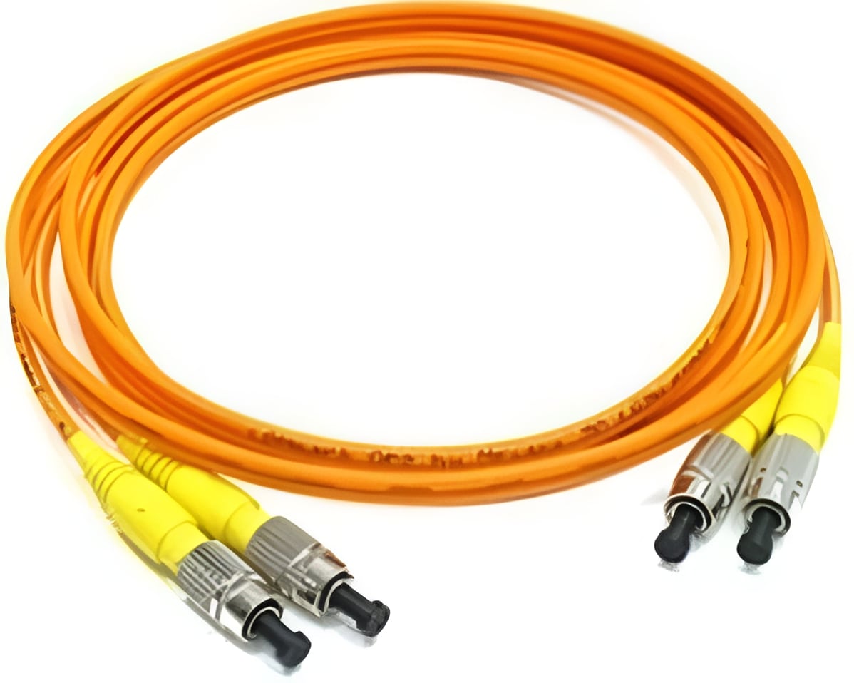 

Кабель патч-корд волоконно-оптический Vimcom FC-FC duplex 50/125 5m DPC-MM50(OM3)-3.0-FC/UPC-FC/UPC-5 ОМ3, FC-FC duplex 50/125 5m