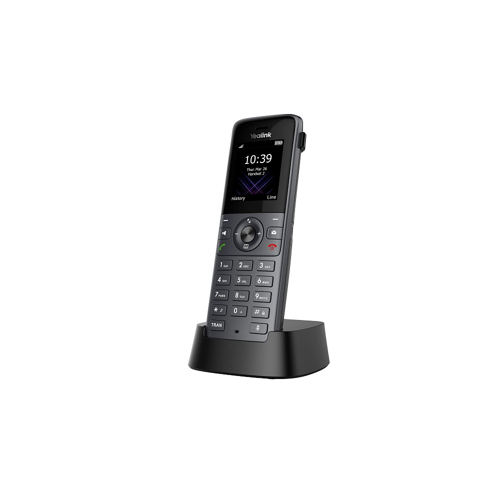 

Телефон Yealink W73H SIP-трубка для W70B/W73P/W76P//W79P/W80B/W90B, W73H