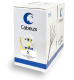 фото Кабель витая пара U/UTP 5e кат. 4 пары Cabeus UTP-4P-Cat.5e-SOLID-LSZH-YL в Самаре