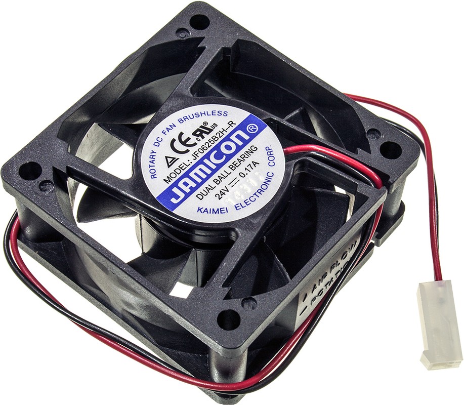 

Вентилятор Jamicon JF0625B2H-R 60x60x25, JF0625B2H-R