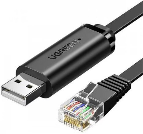 Изображение товара Кабель UGreen CM204 3м USB Type A to RJ45 для периферийных устройств