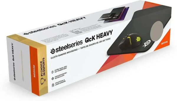 фото Коврик для мыши SteelSeries QcK Heavy в Красноярске
