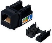 фото Модуль Cabeus KJ-RJ45-Cat.5e-90-BK