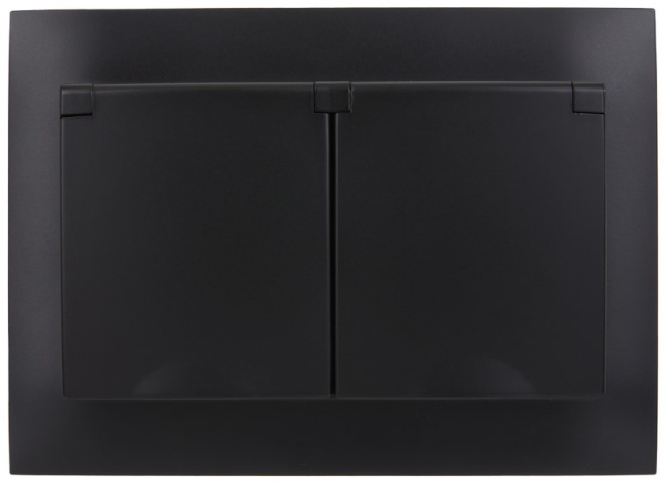 фото Розетка двухместная с заземлением в сборе IEK SK-R26-16-44-K02-F в Казани