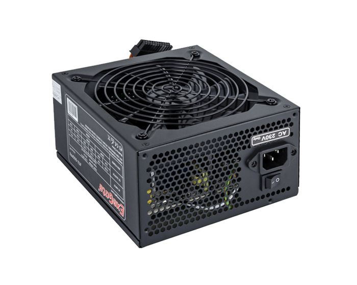 

Блок питания ATX Exegate 600PPX EX221642RUS-S 600W RTL, SC, black, APFC, 14cm, 24p+(4+4)p, PCI-E, 5SATA, 3IDE, FDD + кабель 220V с защитой от выдергив, 600PPX