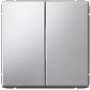 фото Выключатель двухклавишный кнопочный  Systeme Electric GAL000317