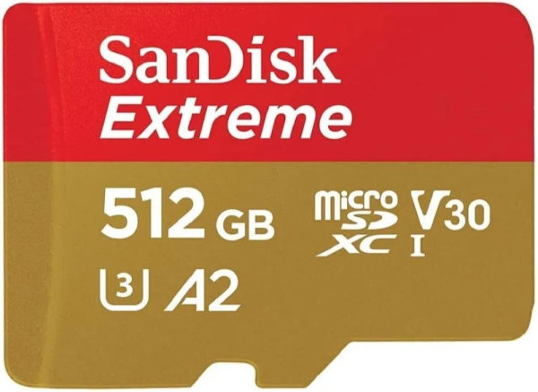 Изображение товара Карта памяти SanDisk 512 ГБ Micro SDXC SDSQXAV-512G-GN6MA высокая скорость