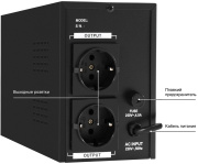 фото Источник бесперебойного питания Exegate SineTower SN-600.LCD.AVR.2SH