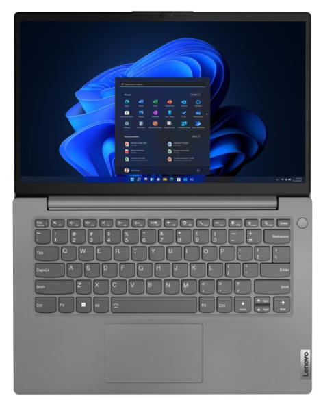 фото Ноутбук Lenovo V14 G4 IRU 14" (Intel Core i5, 8Гб DDR4, SSD 512 Гб, UHD Graphics, Без ОС) Серый [83A000NLIN]