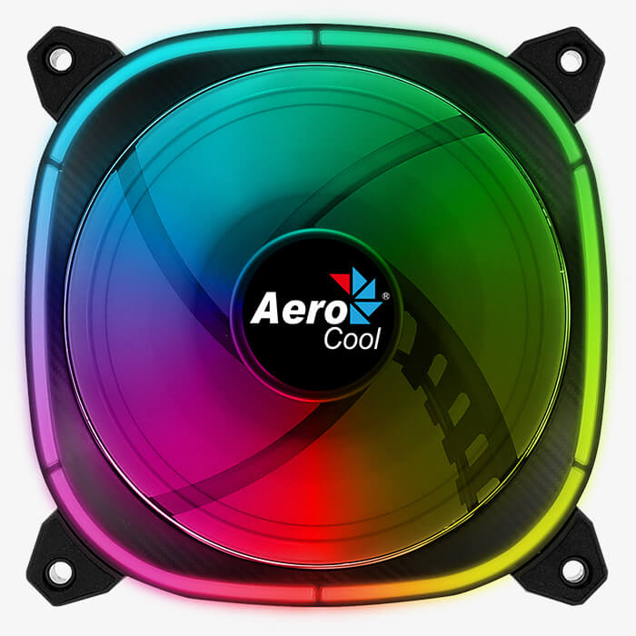 

Вентилятор для корпуса AeroCool Astro 12 4710562750157 120x120x25mm, 1000rpm, 17.5 dBA, 42.1 CFM, 6-pin, ARGB led, Astro 12