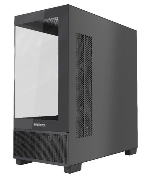 

Корпус mATX Powercase Vision Micro M3B CVMMB-A3 без БП, боковая панель из закалённого стекла, Vision Micro M3B