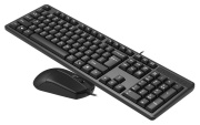 фото Клавиатура и мышь A4Tech KK-3330S USB (BLACK)
