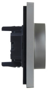 фото Розетка двухместная с заземлением  IEK FP-R24-16-1-K46