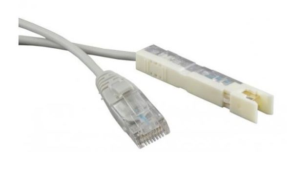 фото Кабель патч-корд  Hyperline PC-110-RJ45-1P-CX-3M-LSZH-GY в Екатеринбурге