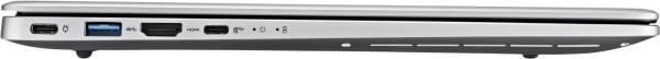 фото Ноутбук  OSIO FocusLine F150i-016 15.6 ", Core i3, 8 Гб RAM, 512 Гб SSD, UHD Graphics, Серый